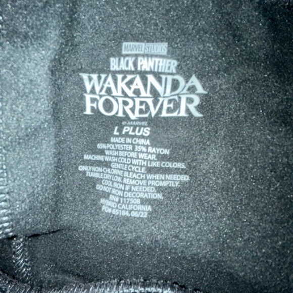 NWT Marvel Black Panther Mens Pants - Picture 3 of 4